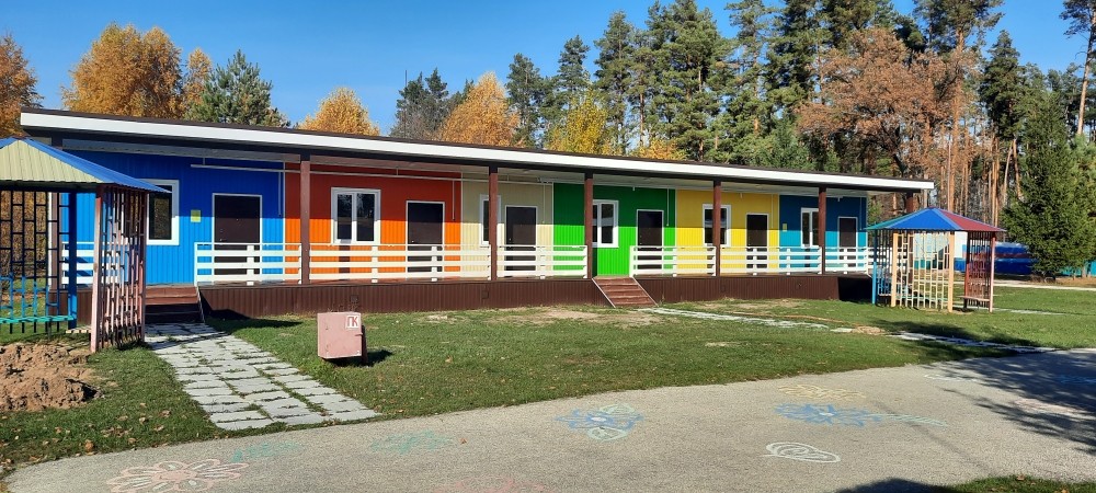 Получены итоговые фото некапитального строения (детского лагеря) в Ульяновской области и начаты работы по возведению второго лагеря