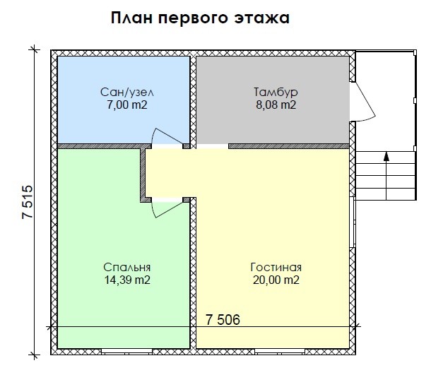 проект дома 2 этажа